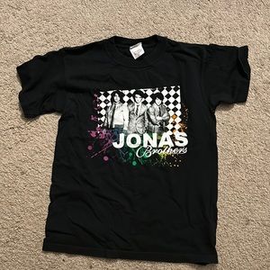 Jonas brothers “burning up” tour t shirt
